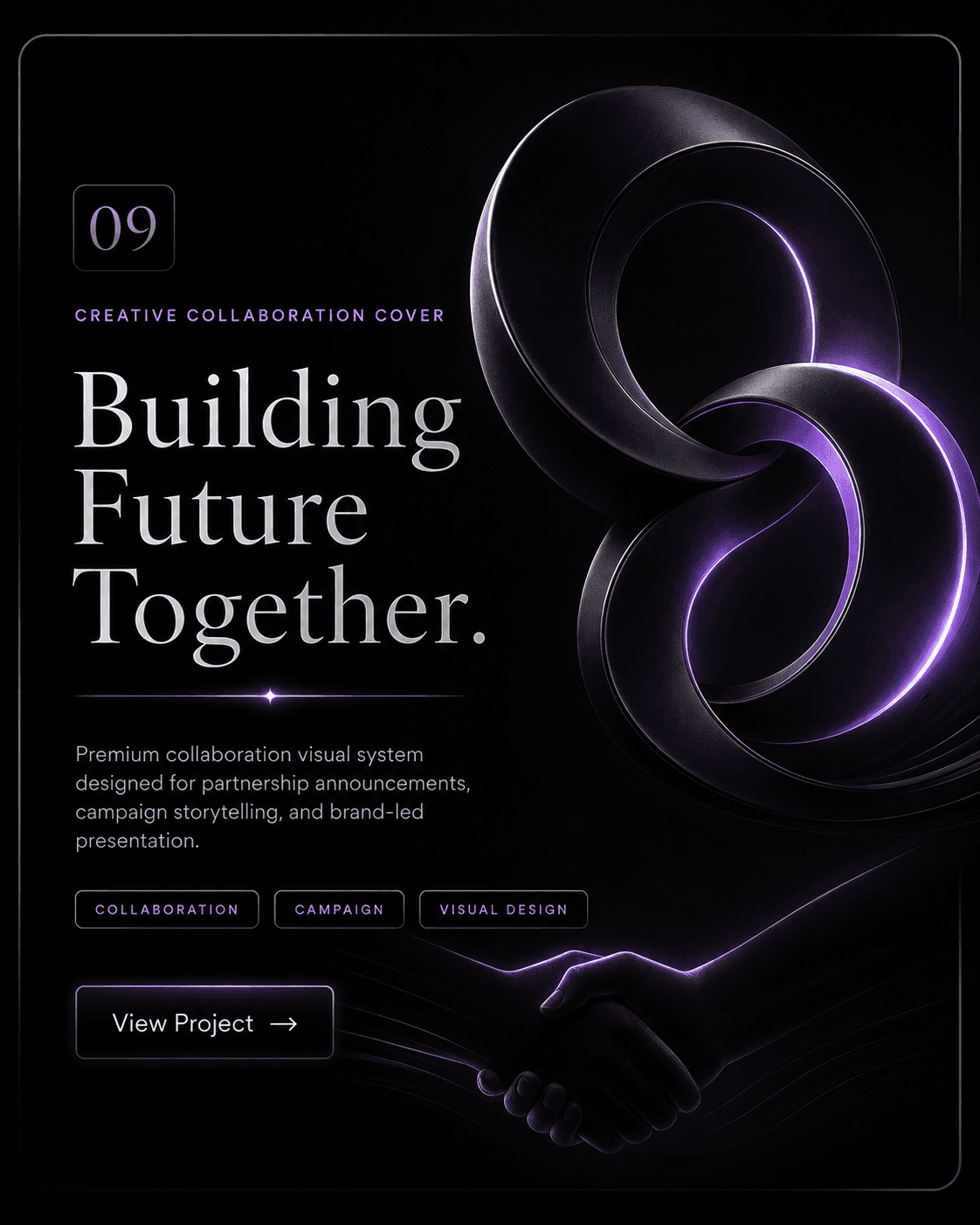 Creative Collaboration Cover — Campaign · Visual Design