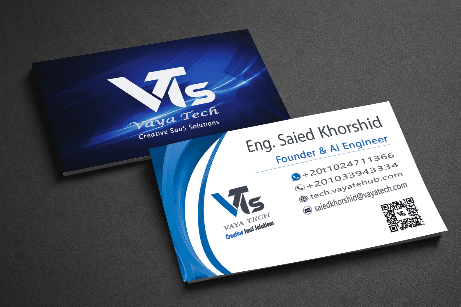 Eng. Saied Khorshid Business Card